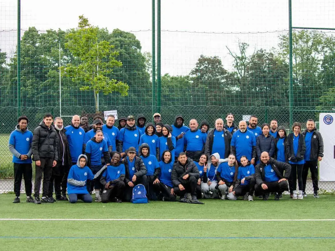 Le collectif Mistral FC réuni à la Mistral Cup